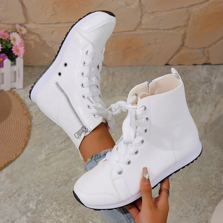 Theofani - Bottines Respirantes À Fermeture Éclair