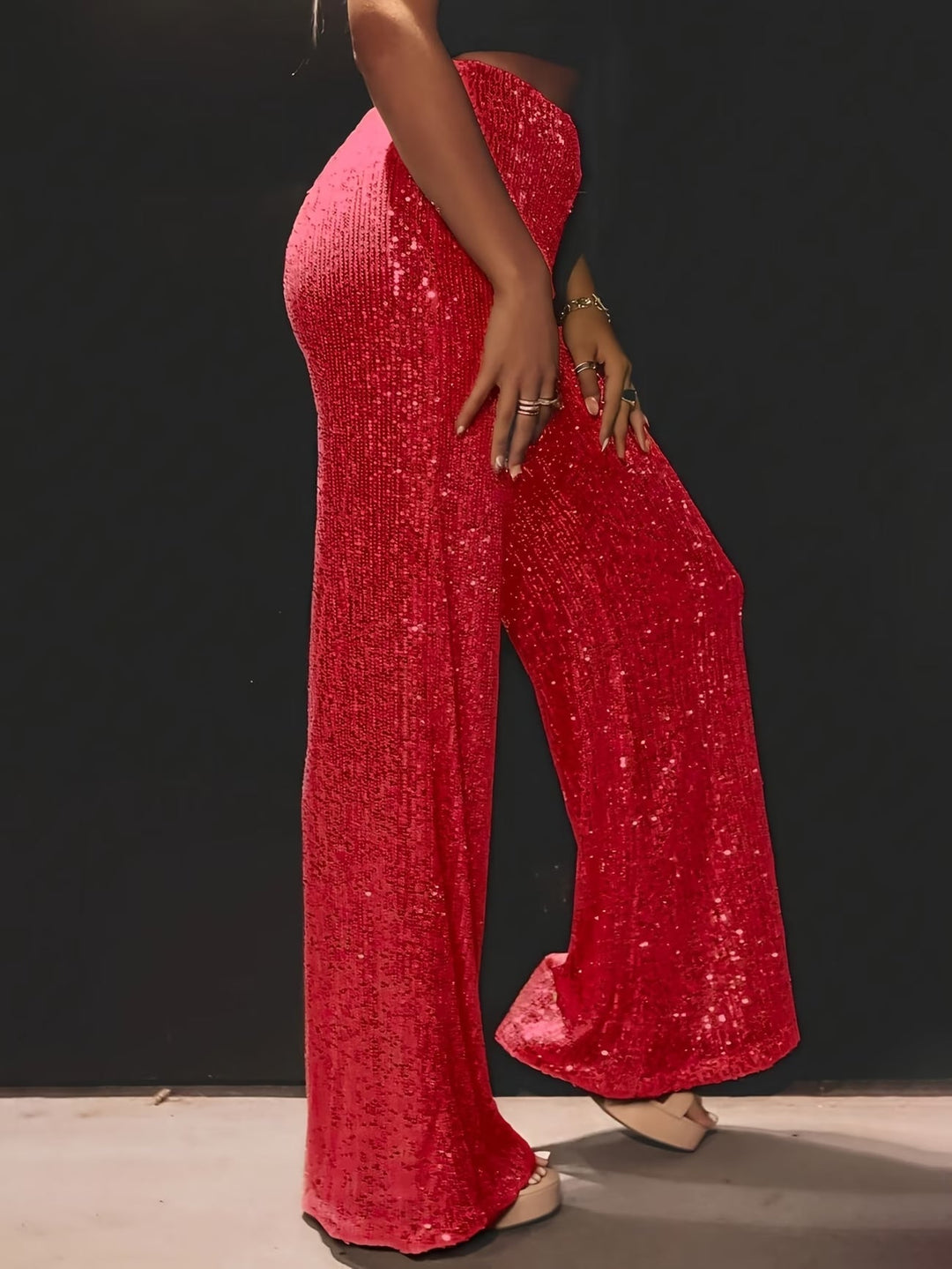 Tnora - Pantalon À Taille Haute Et Jambes Larges