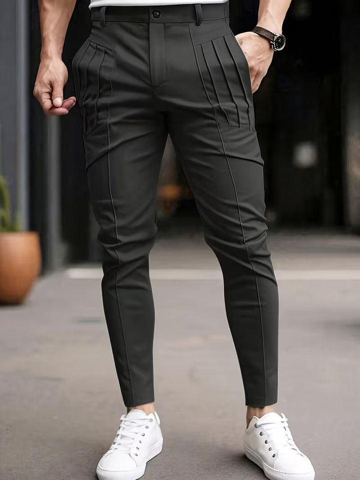 Altmann - Pantalon Slim à Poches et Plis