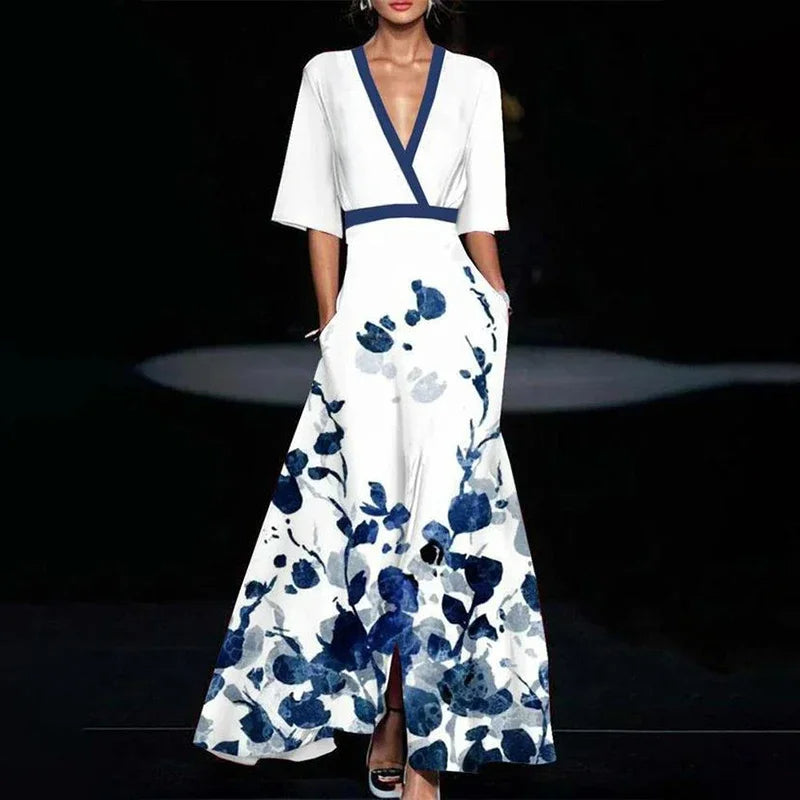 Millie - Robe Élégante À Manches Courtes