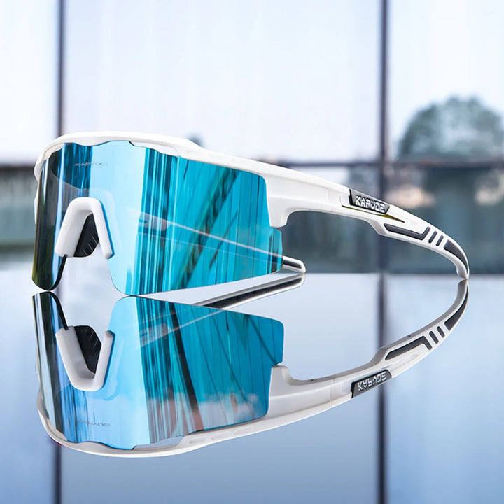 Aerovex - Lunettes De Vélo Enveloppantes À Verres Miroités