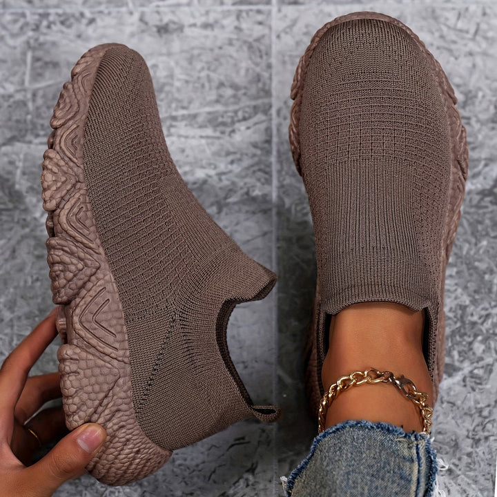 Elisha - Chaussures Tricotées À Semelle Épaisse