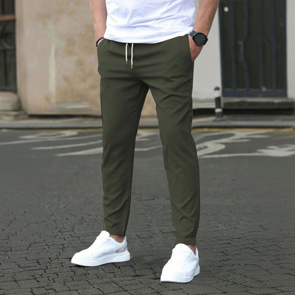 Bekzat - Pantalon à Coupe Droite