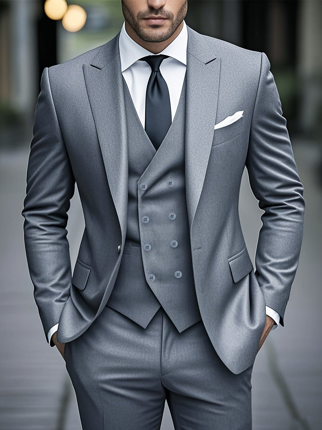 Alexandre - Costume De Cérémonie Trois Pièces Sur Mesure