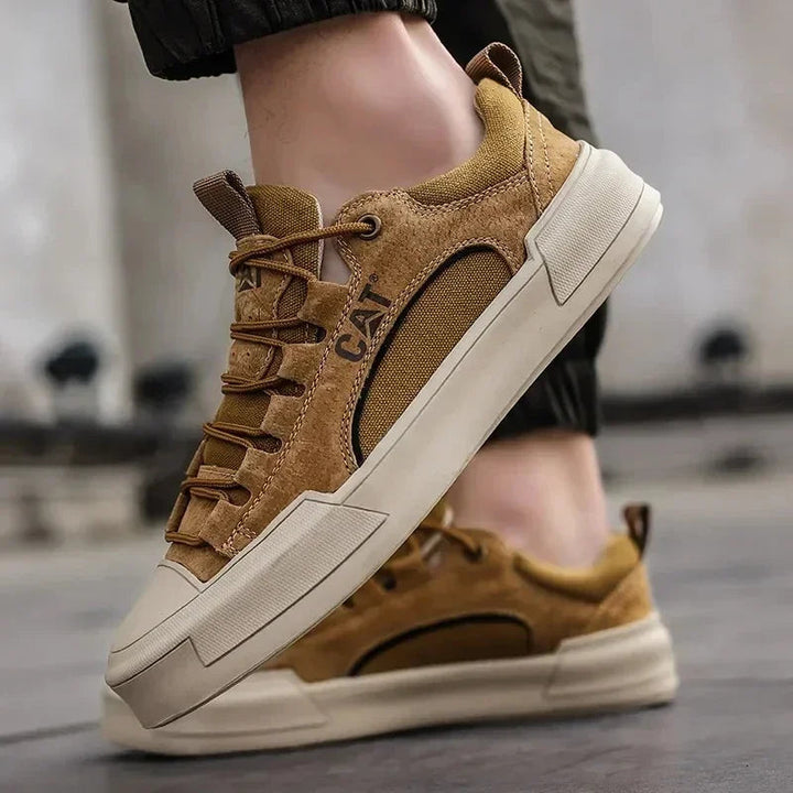 Atherton - Baskets Décontractées en Daim à Lacets
