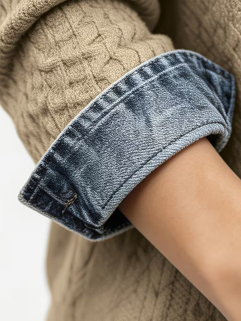 Leoora - Chemise À Manches Longues Et Poches Plaquées