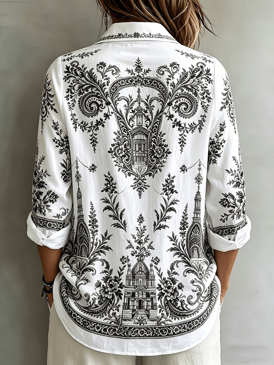 Aldana - Chemise À Manches Longues Boutonnée