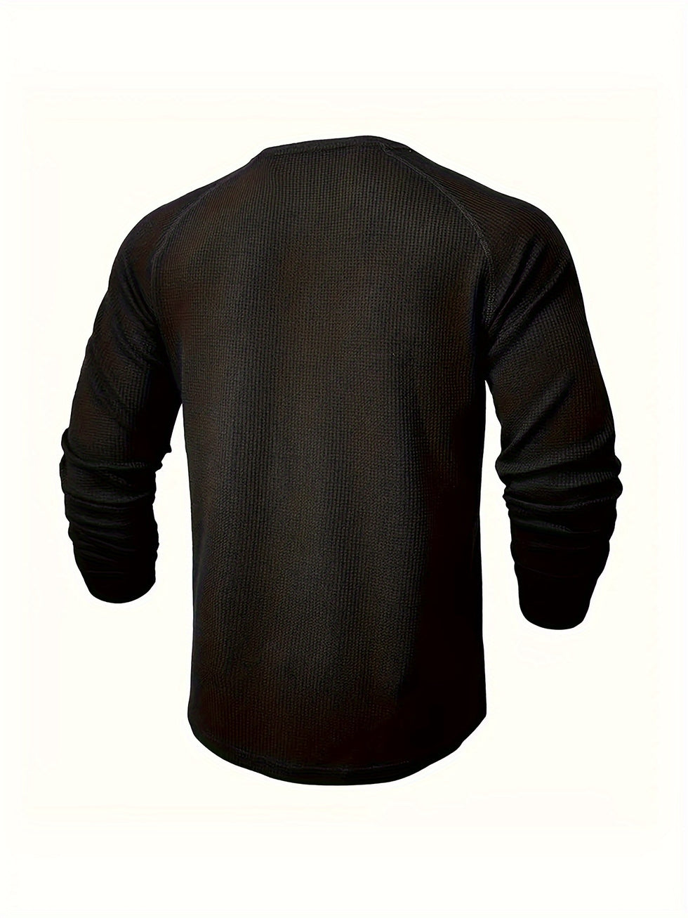 Jarik - T-shirt Henley À Manches Longues Texturé