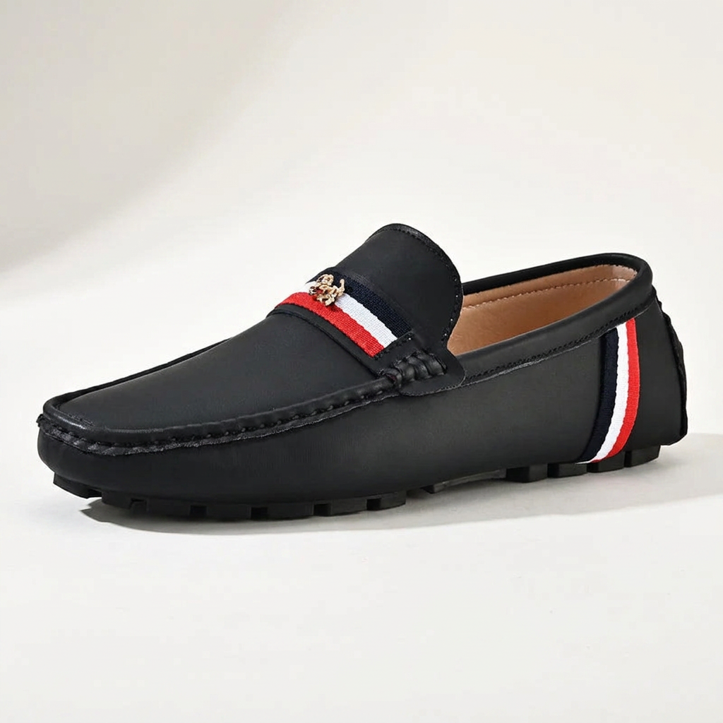 Javon - Mocassins Confortables À Rayures