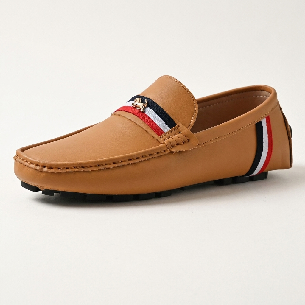 Javon - Mocassins Confortables À Rayures