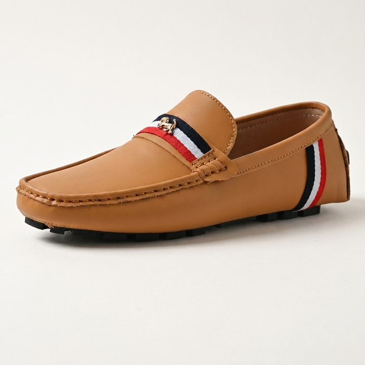 Javon - Mocassins Confortables À Rayures