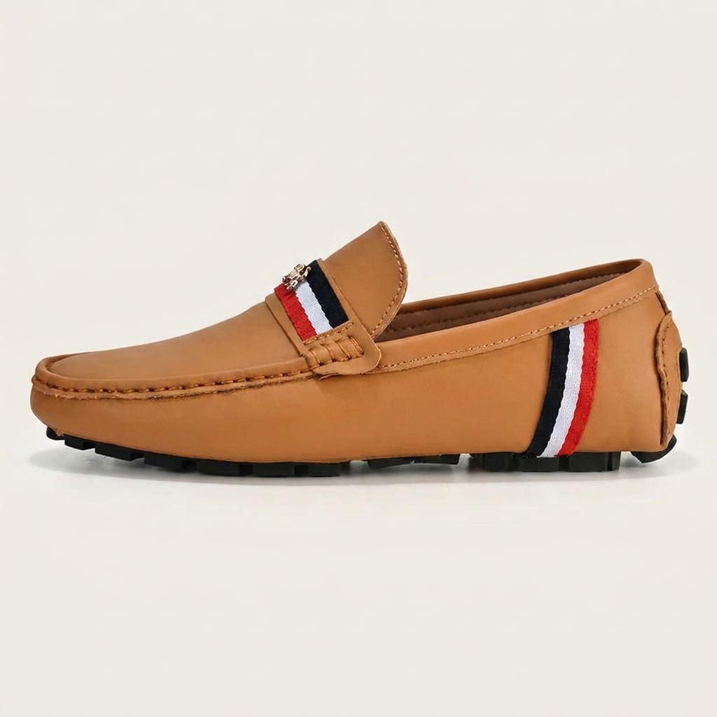 Javon - Mocassins Confortables À Rayures
