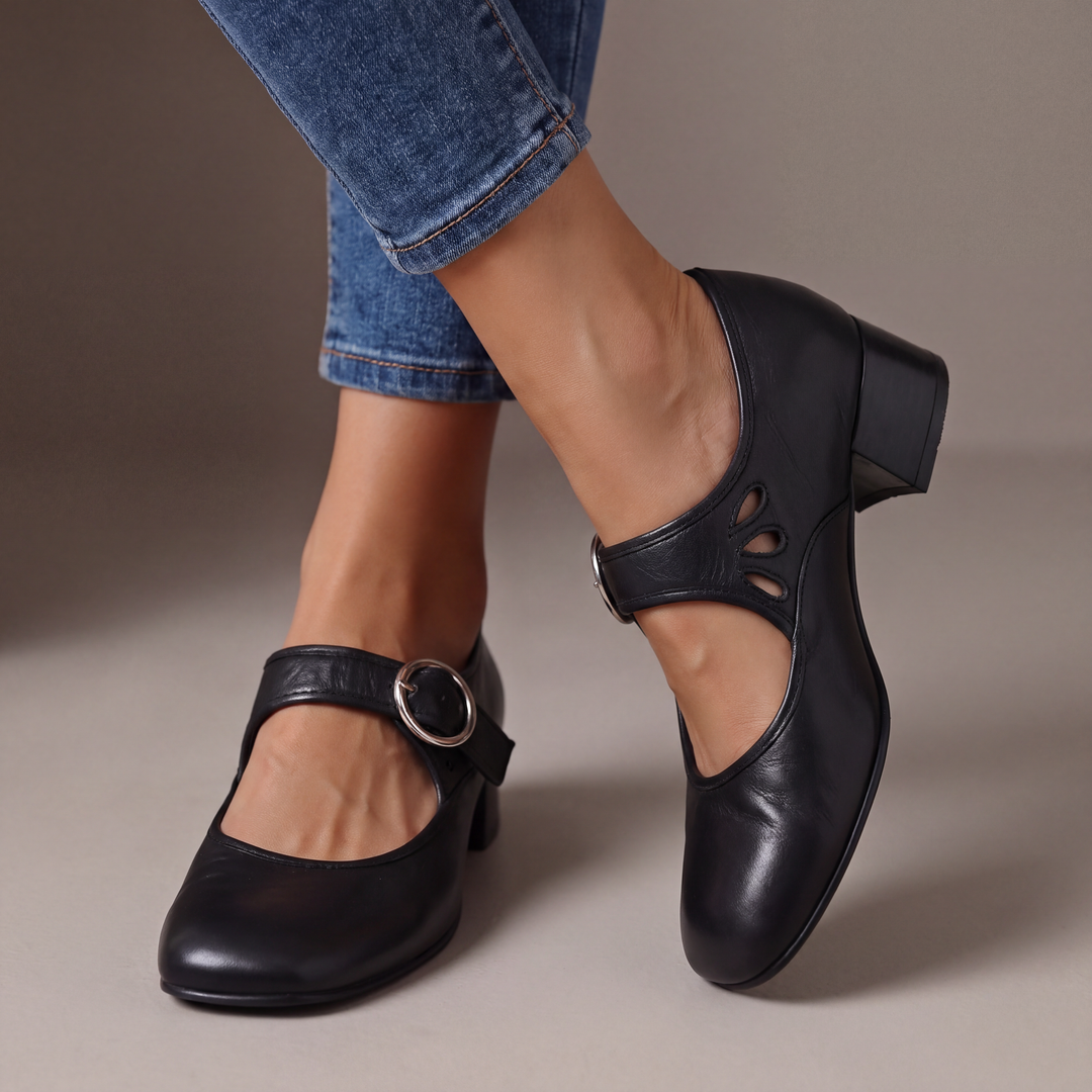 Kausar - Chaussures en Cuir Confortables