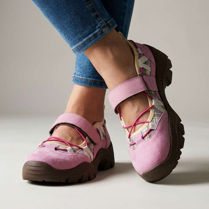 Wylma - Baskets à Semelle épaisse Avec Bande Velcro