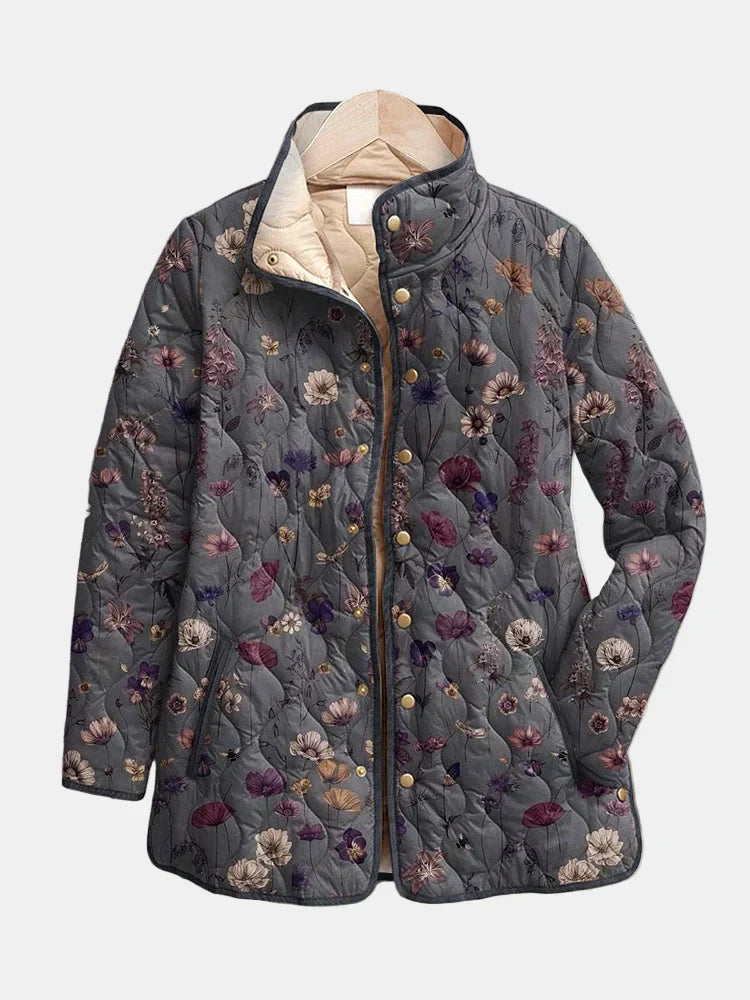 Kizil - Manteau Matelassé À Imprimé Floral