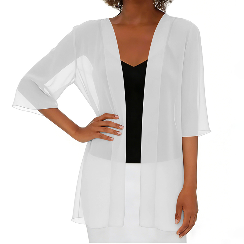 Paolaa - Cardigan Iéger Transparent et Ajouré