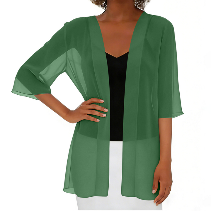 Paolaa - Cardigan Iéger Transparent et Ajouré