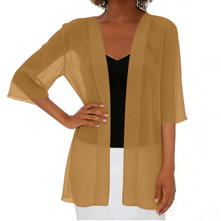 Paolaa - Cardigan Iéger Transparent et Ajouré