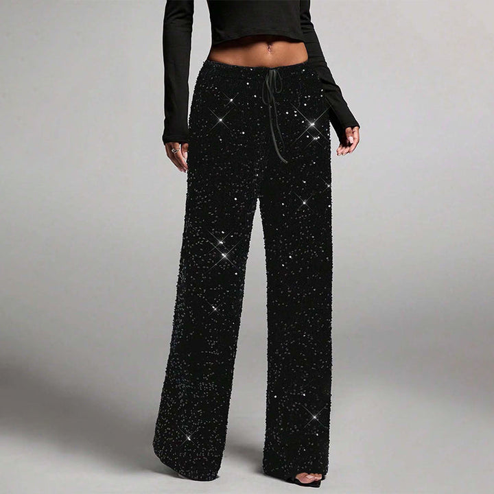 Natacha - Pantalon Droit À Taille Élastiquée